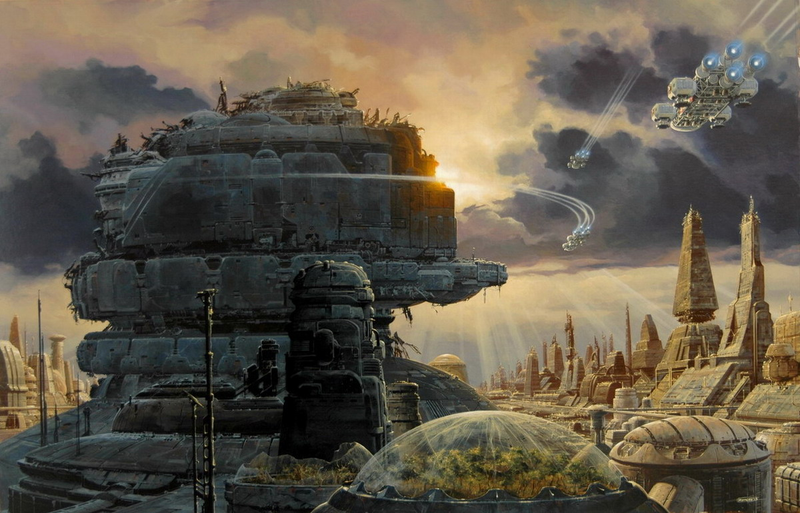 Illustration for article titled Classic sci-fi spaceships make me nostalgic for a future that never was
